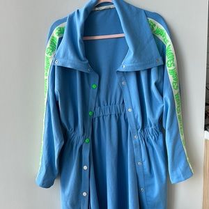 Nocturine Blue set (XS top*oversized*, S bottom)